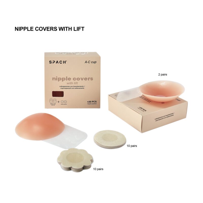 2 pares cubrepezones con lift + 20 pasties